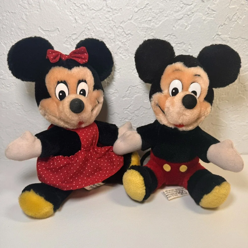Disneyland Walt Disney World Vintage Mickey and Minnie Mouse Plush Toys‎ 7